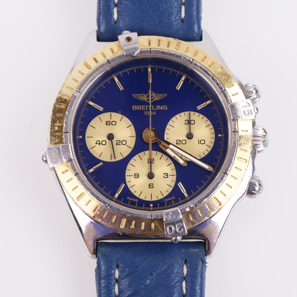 Breitling Callisto Chronograph Watch-Evaluated By Our Certified Gemologist-AGS/GIA