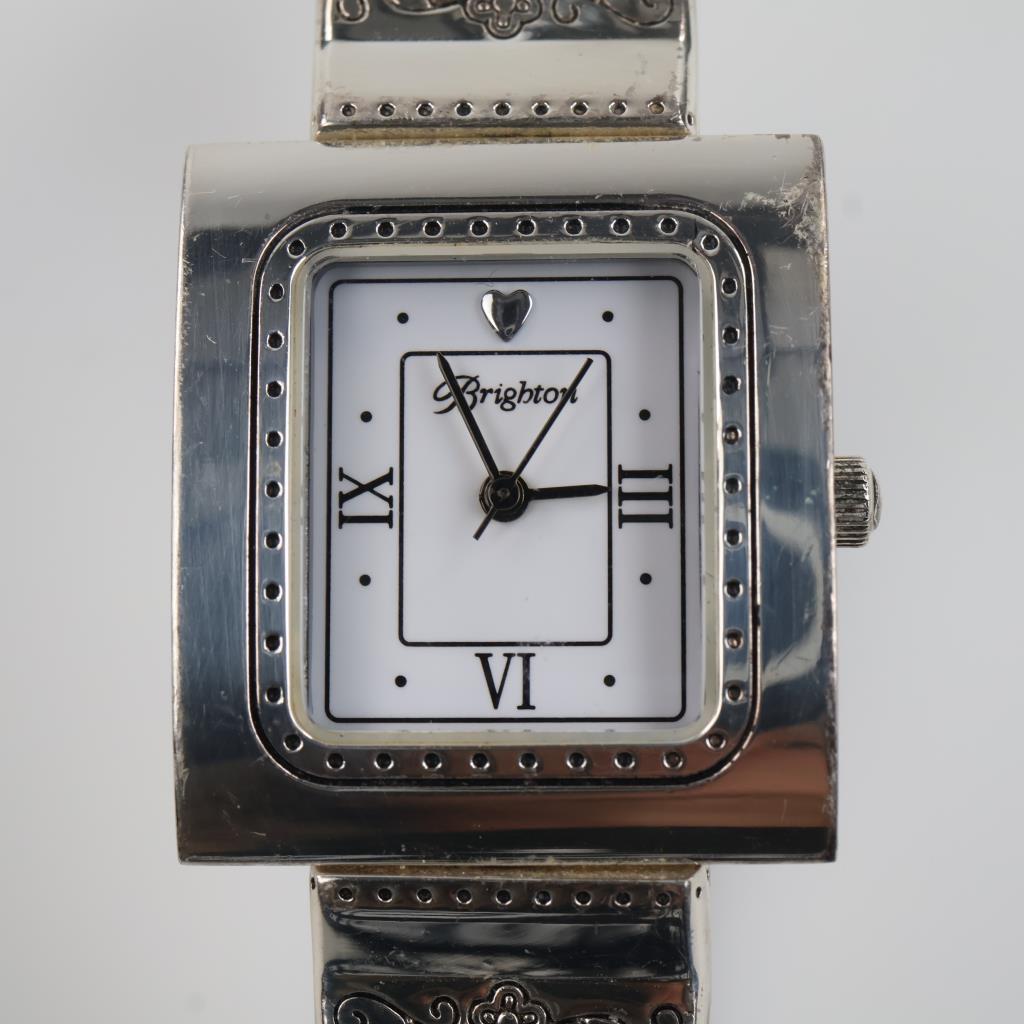 Brighton Silver-plated Cross Haven Watch