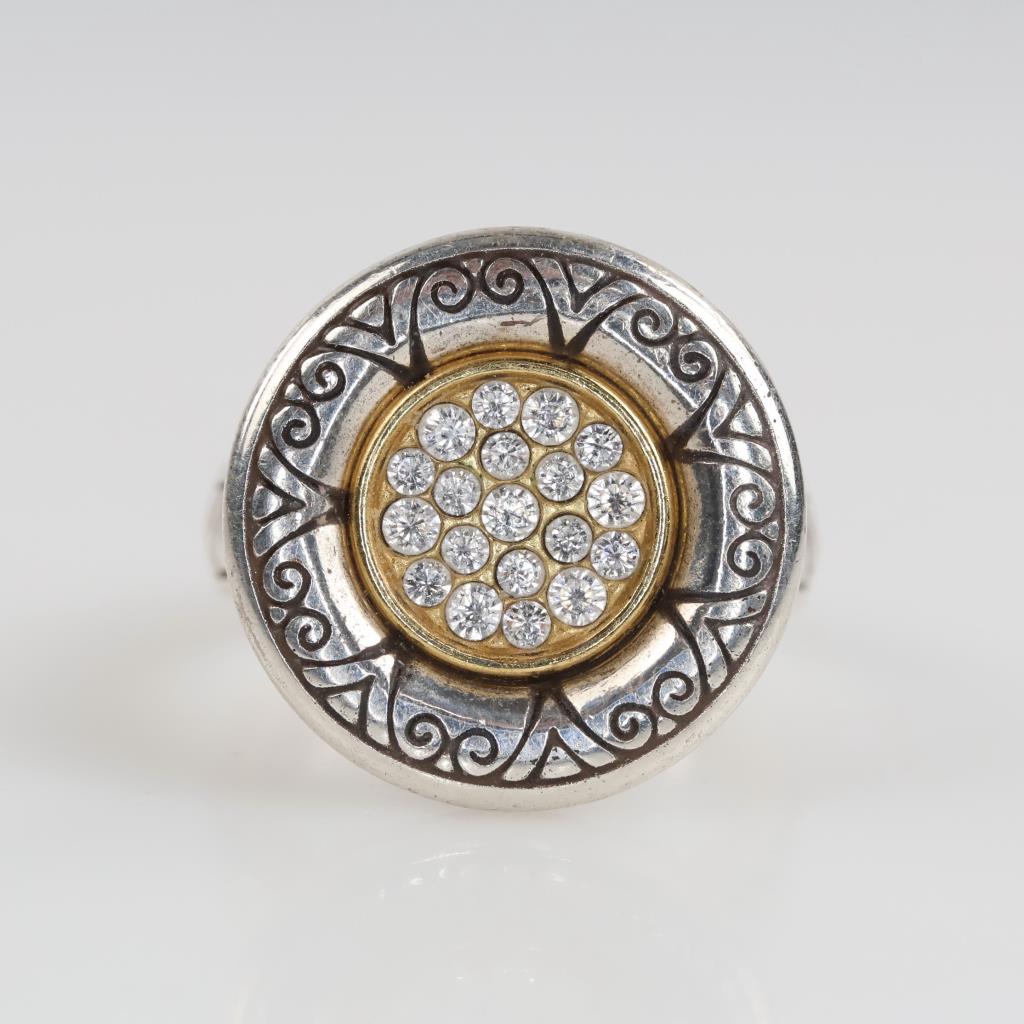 Brighton Sun Drop Silver Plated Ring