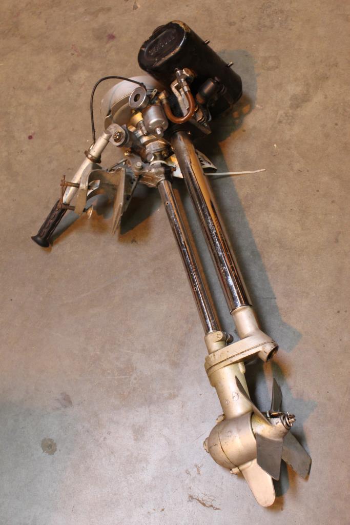 British Seagull Outboard Boat Motor Property Room