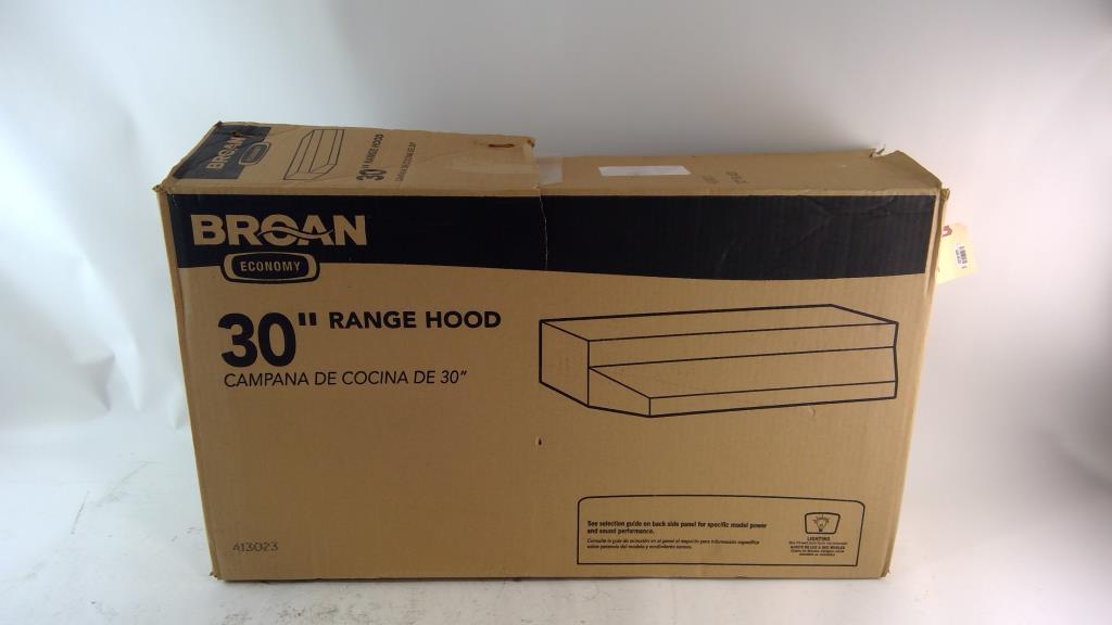 BROAN 30-IN BLACK RANGE HOOD - NEW, NEVER INSTALLED IN ORIGINAL BOX - Foto 12