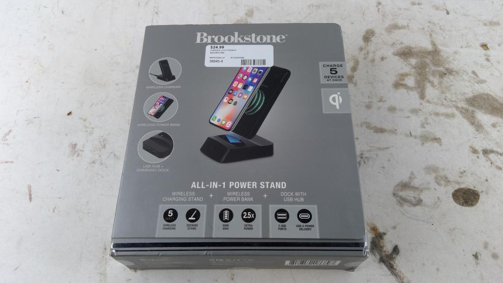 Brookstone All In 1 Power Stand