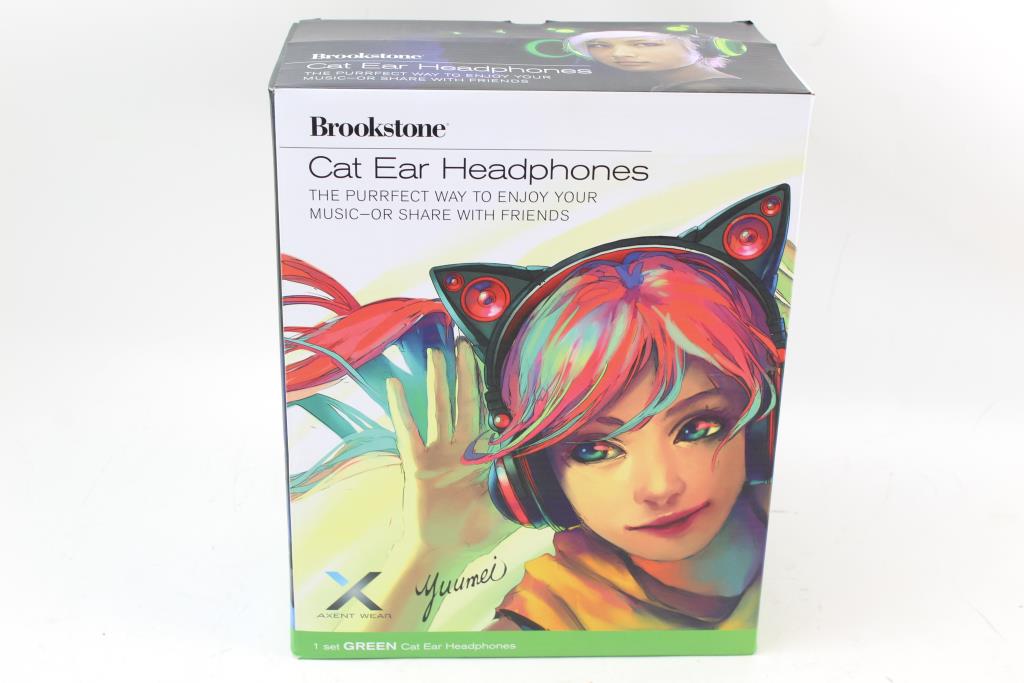 Brookstone Cat Ear Headphones Property Room