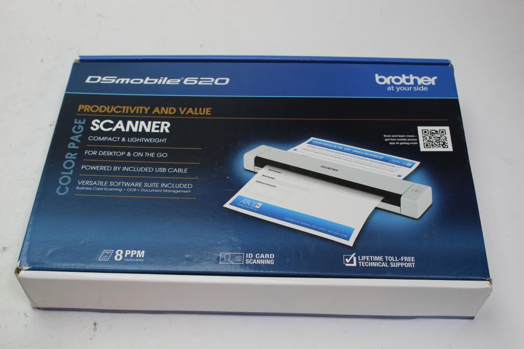 Brother Dsmobile 620 Color Page Scanner Property Room