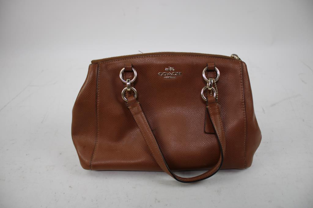 Brown Coach Handbag