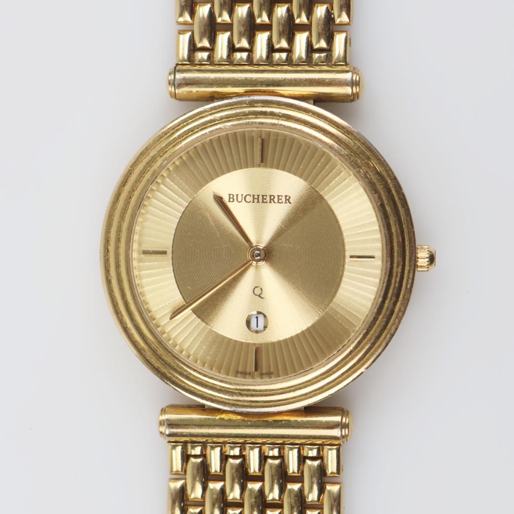 Bucherer 10kt GP Watch