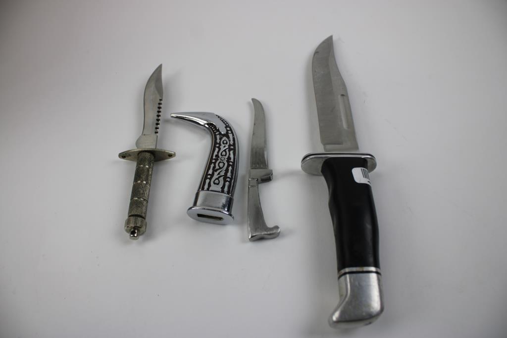 Buck, Avalanche, Jungle Master, Custers Last Stand, And Other Knives, 6 Pieces