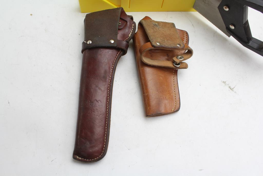Buck Bros Back Saw, Cabela's Gun Holster 3 Items Property Room