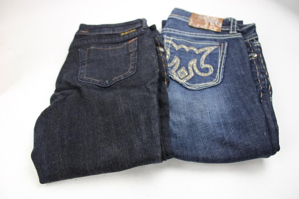 Buckle MEK Denim Samara Straight Jean W29x32L, Saka Slim Boot W29xL34, 2 Pieces