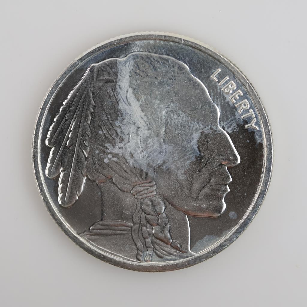Buffalo Fine Silver Round 1 Troy Oz
