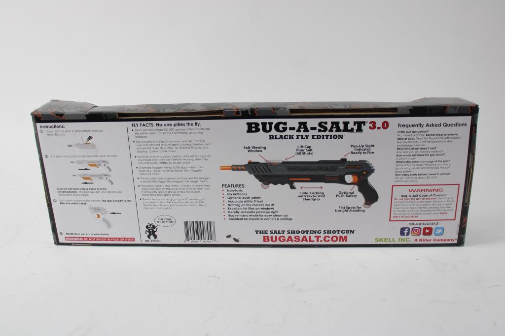 Bug-A-Salt Bug Killing Device Black Fly Edition 3.0 | Property Room