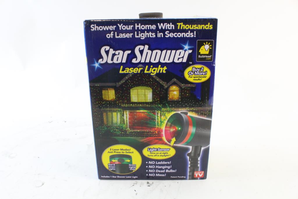 BulbHead Star Shower Laser Light Property Room