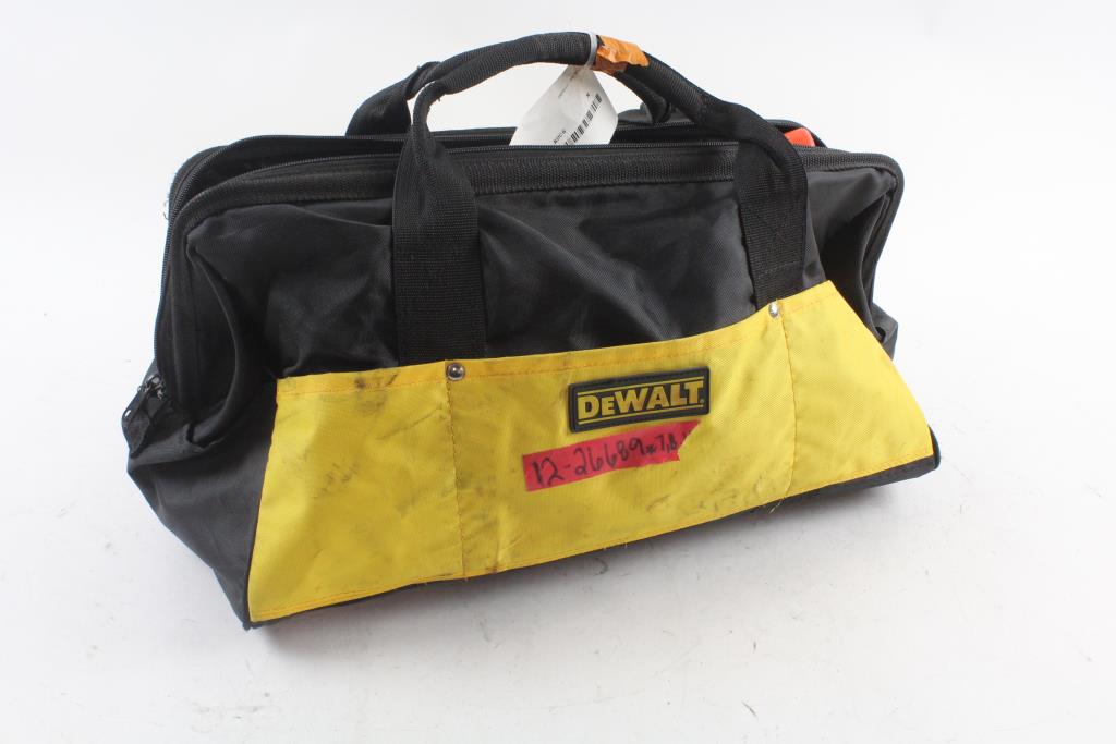 Bulk Hand Tools In DeWalt Tool Bag Property Room