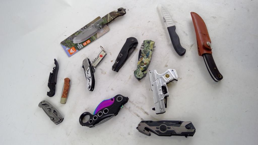 Bulk Knife Lot 10+ Pieces