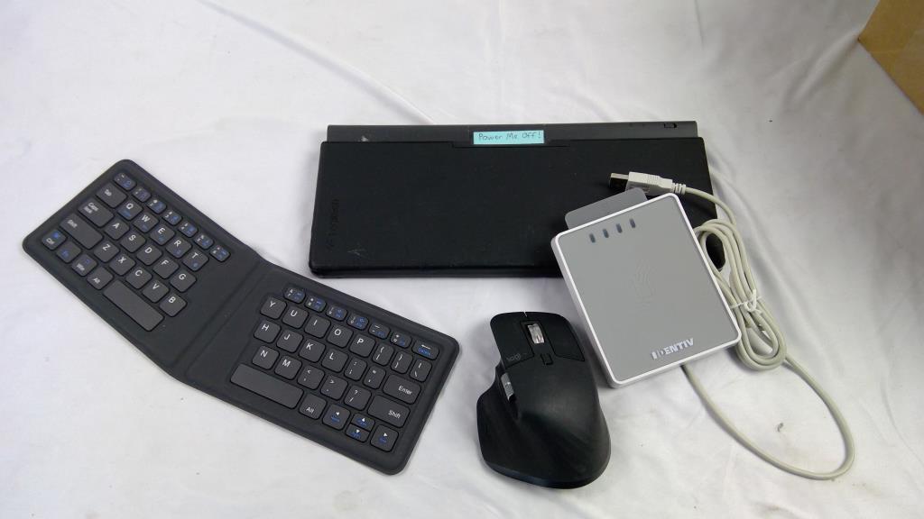 Bulk Lot, Keyboards, Mouse, Apple Pencil, Identiv