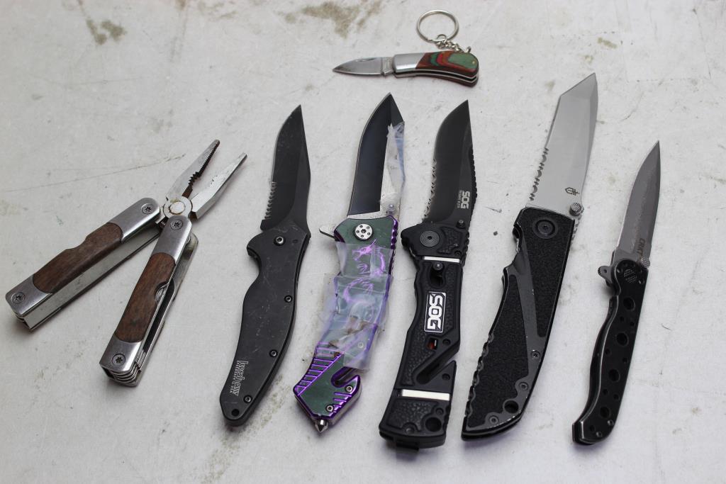 Bulk Lot Knives 6 Pieces Property Room