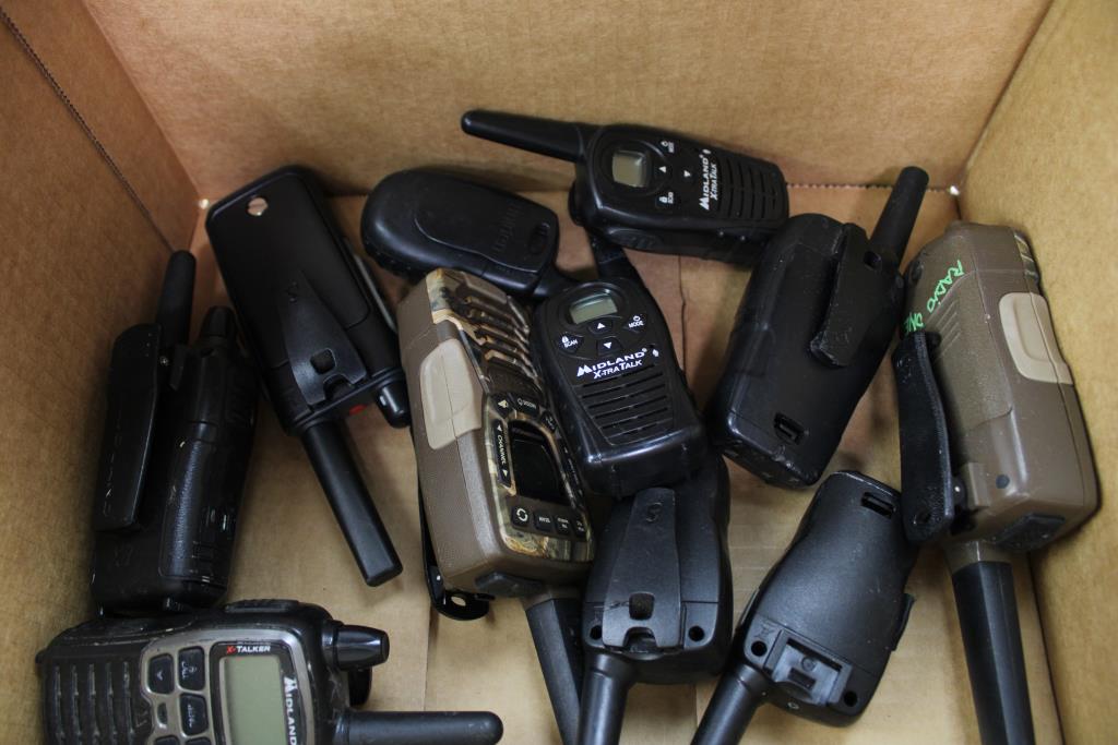 Bulk Lot Walkie Talkie, 8 Pairs