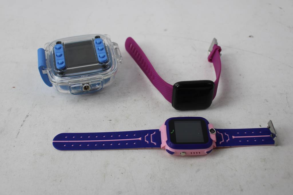 Bulk Lot Watches, Headphones, Kids Game Action Cam
