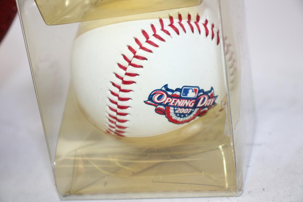 Bulk Of Sport Collectibles, 4 Pieces Property Room