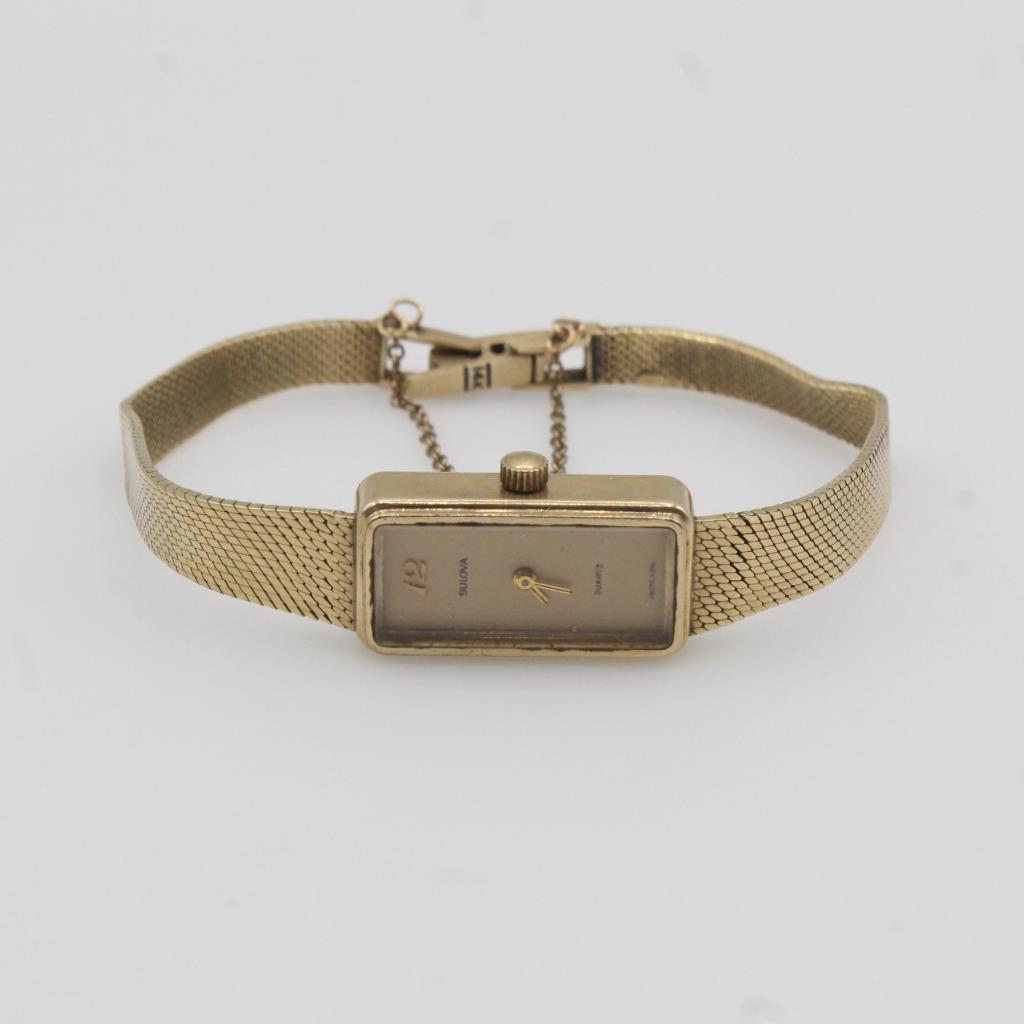 Bulova 14kt Gold Watch