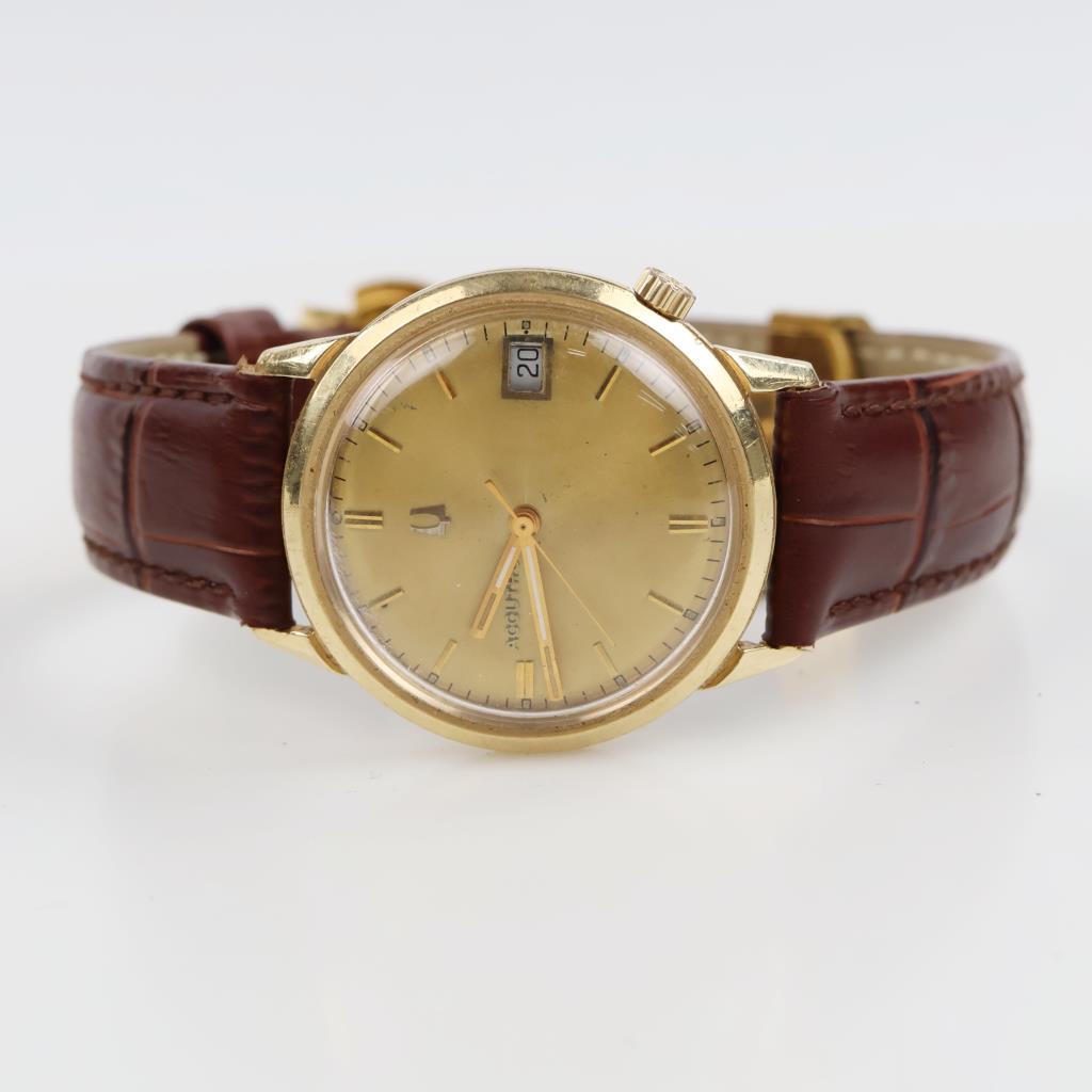 Bulova Accutron 14kt Gold Watch