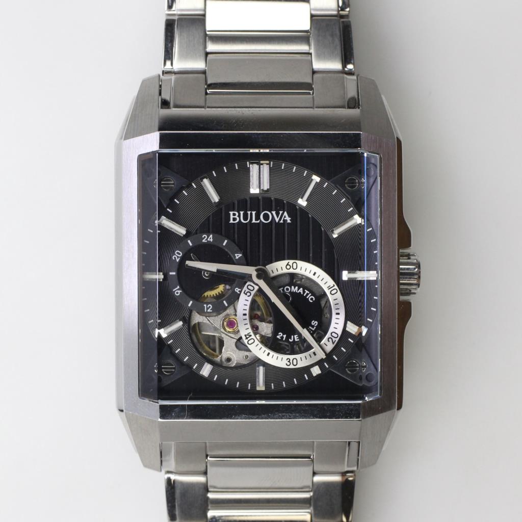 bulova automatic open heart