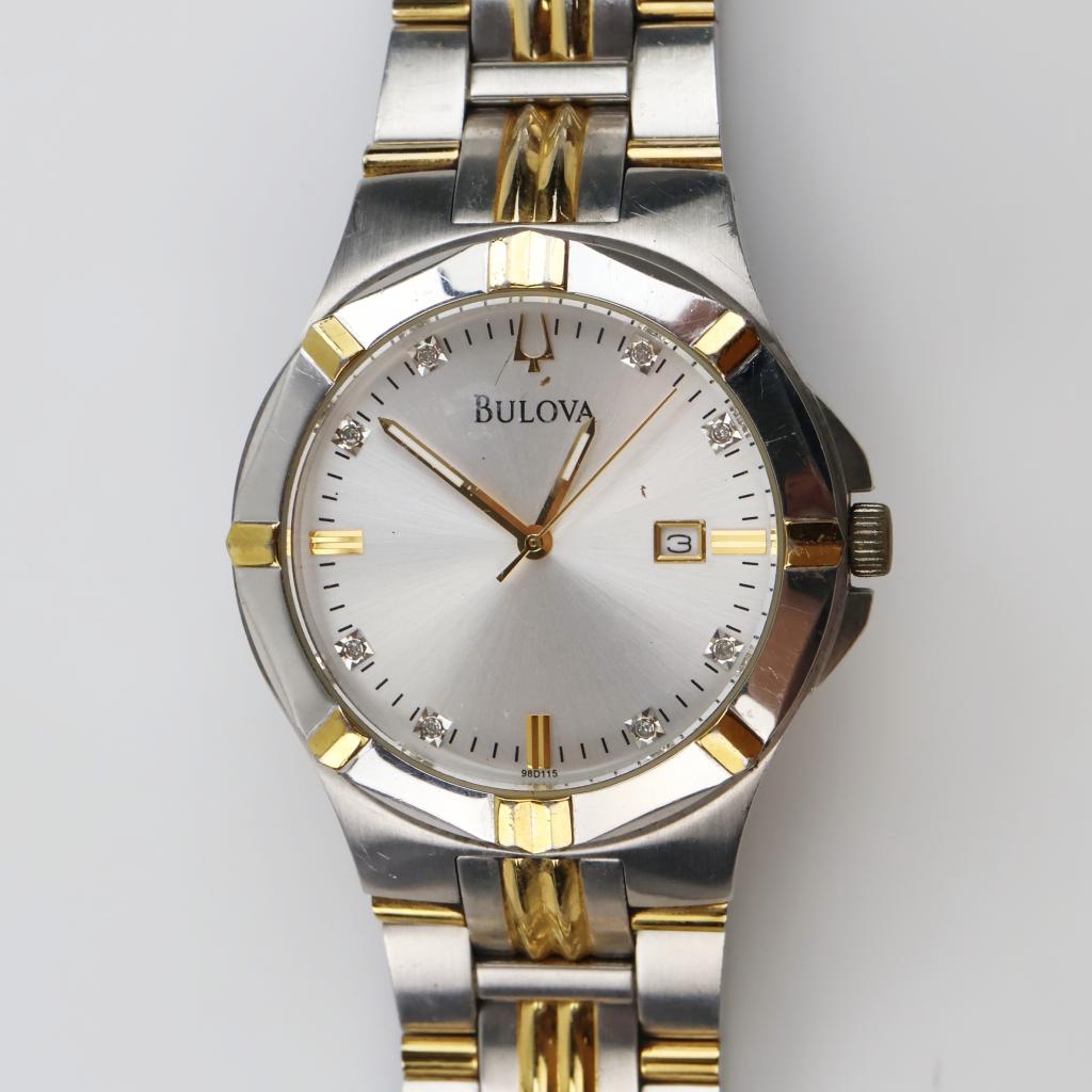 Bulova Diamond Dial Watch