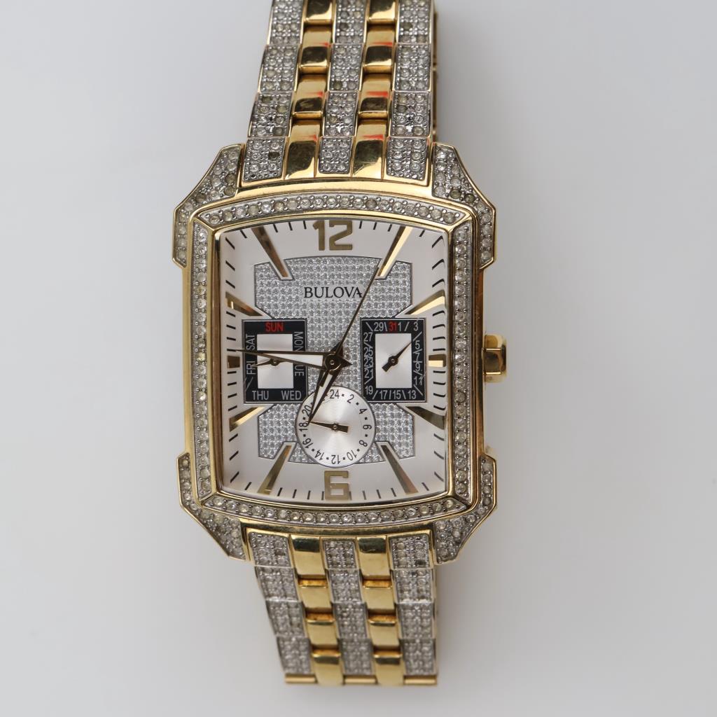 Bulova Stainless Steel Watch