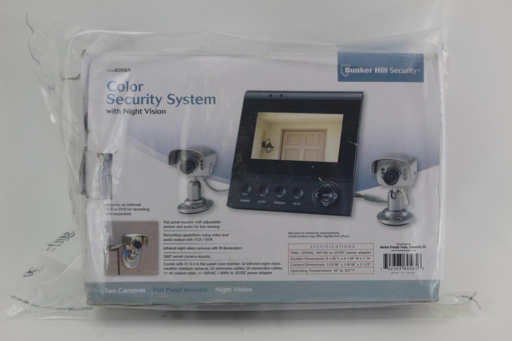 Bunker Hill Security Color Security System With Night Vision Property