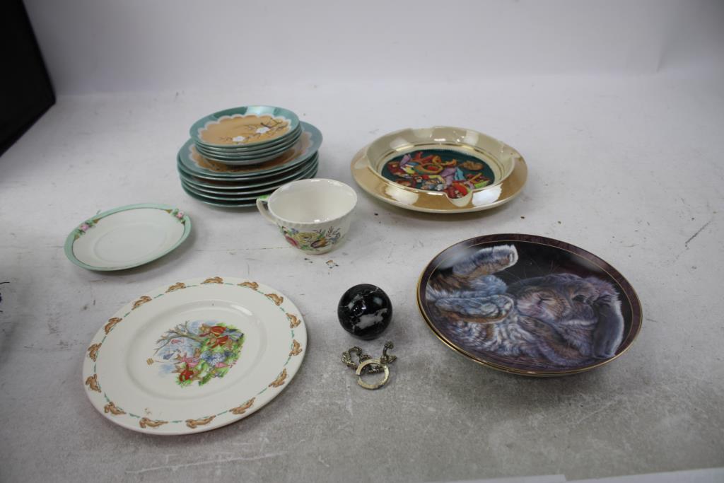 Bunnykins, Johnson Bros, Plates, Cups, And More, 18 Pieces In IGLOO Bag