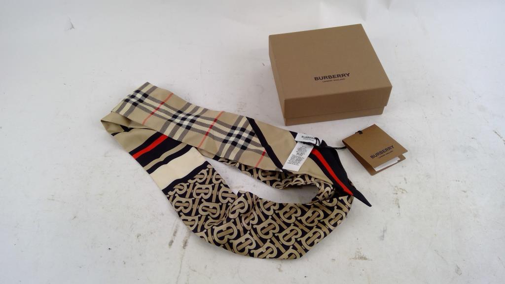 Burberry Silk Scarf