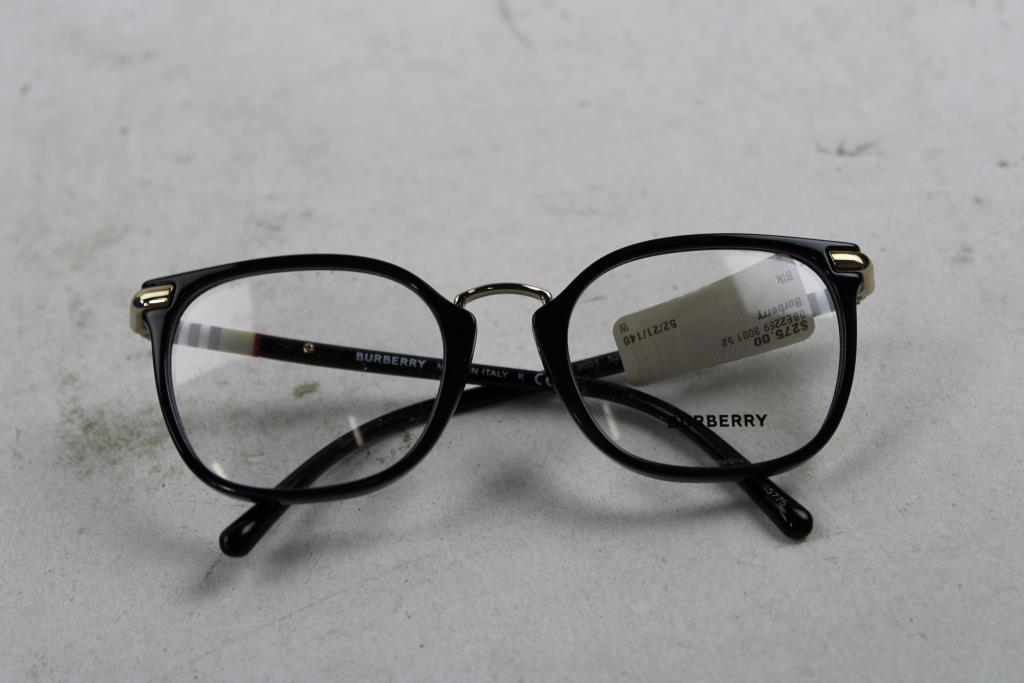 Burberry Square Black Eyeglasses