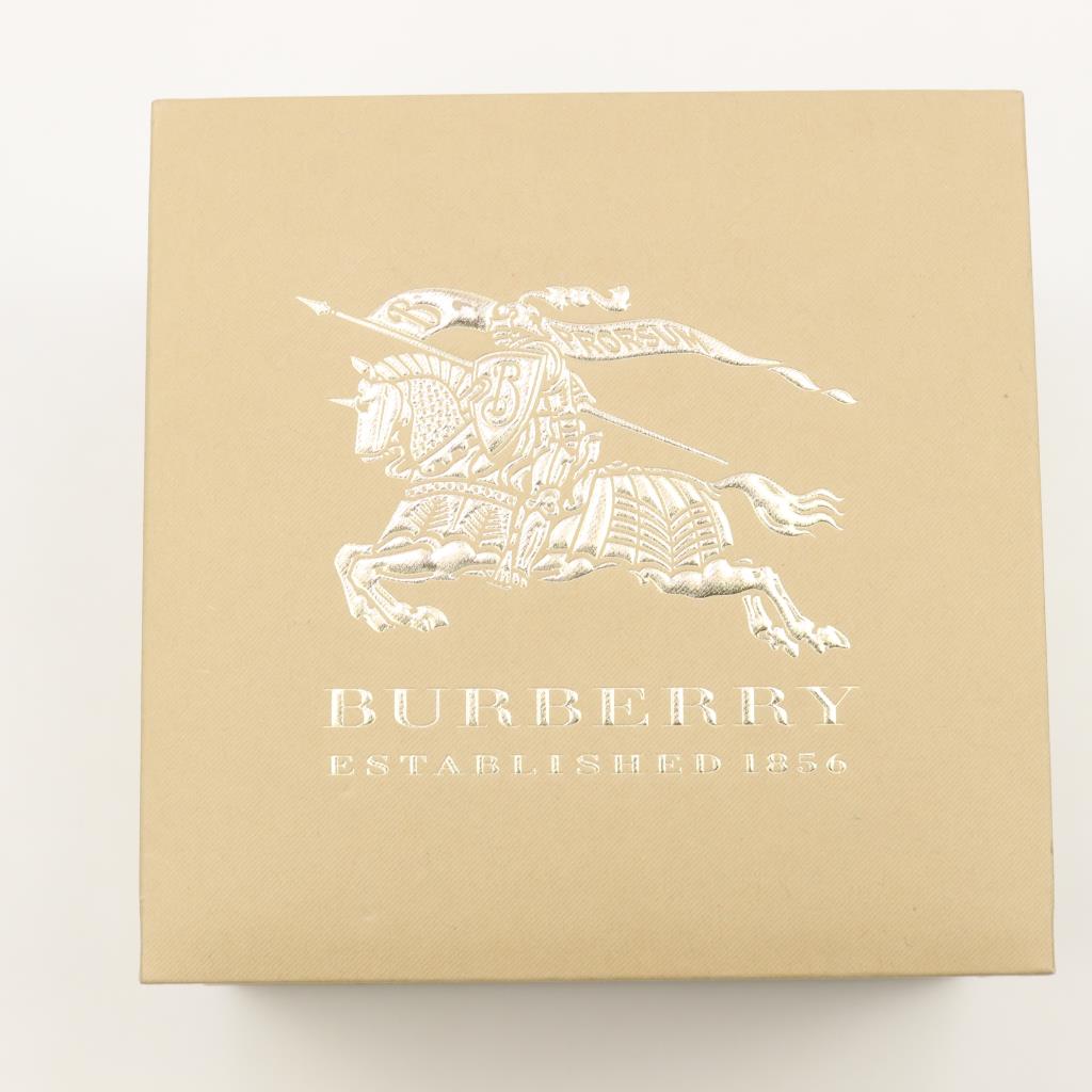 Burberry City Sport Chronograph White Dial Red Rubber Strap Watch For Men - BU9809