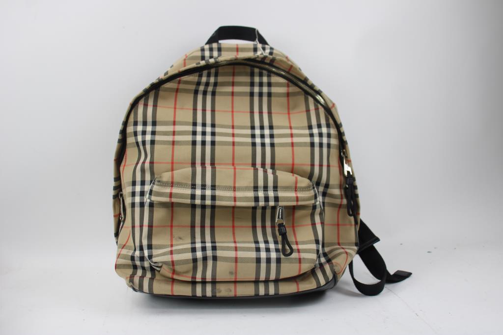 Burberry Vintage Check Jett Backpack - Doublechecked By Entrupy