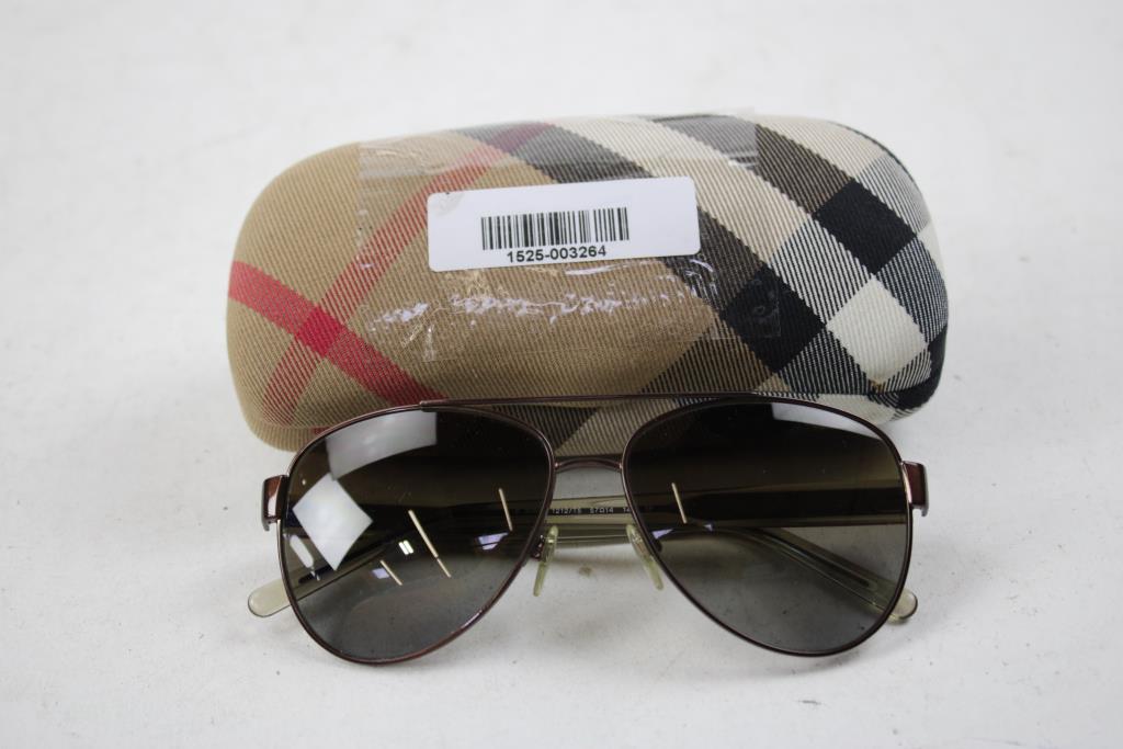 Burberry Women's Aviator Polarized Sunglasses