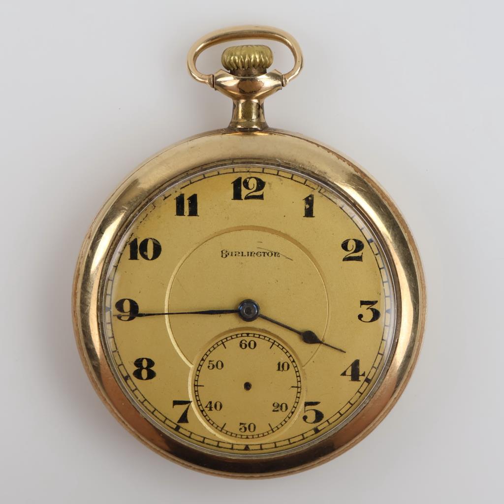 Burlington GF Pocket Watch