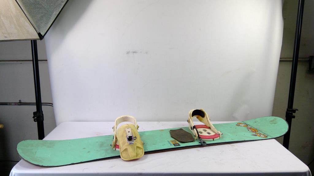 Burton T43 Teal/Orange Snowboard