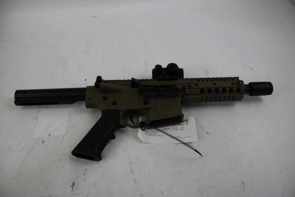 Bushmaster MPW Tactical CO2 Powered BB Air Rifle