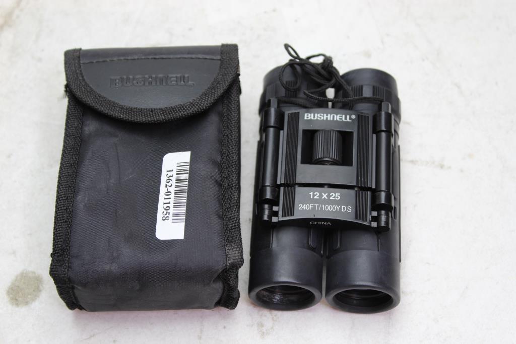 bushnell binoculars 12x25