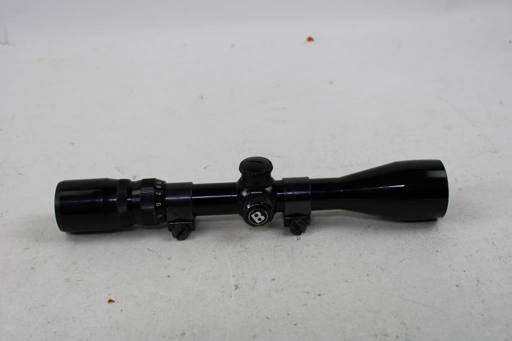 Bushnell 3-9x Scope, And Red Dot Sight, 2 Pieces