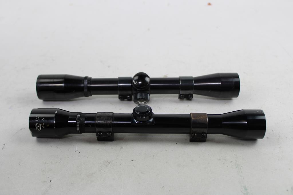 Bushnell Sportview 4x32 Scope, With 11.5" 4x32 Scope, 2 Pieces