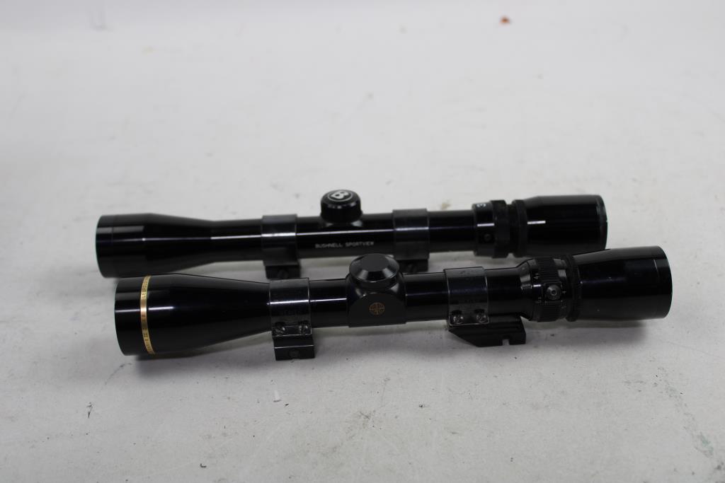Bushnell Sportview, Leupold Scopes, 2 Pieces
