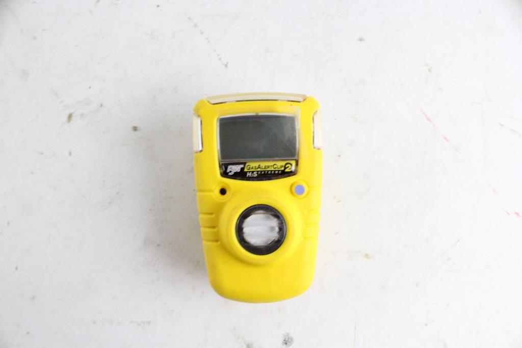 BW Technologies GasAlertClip Extreme2 SIngle Gas Detector Property Room