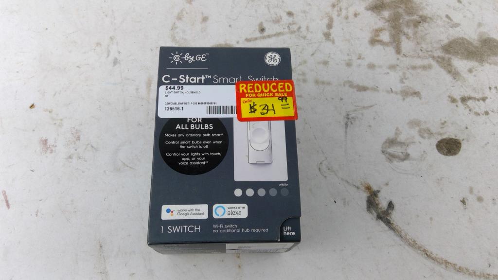 C Start Smart Switch Dimmer For All Bulbs