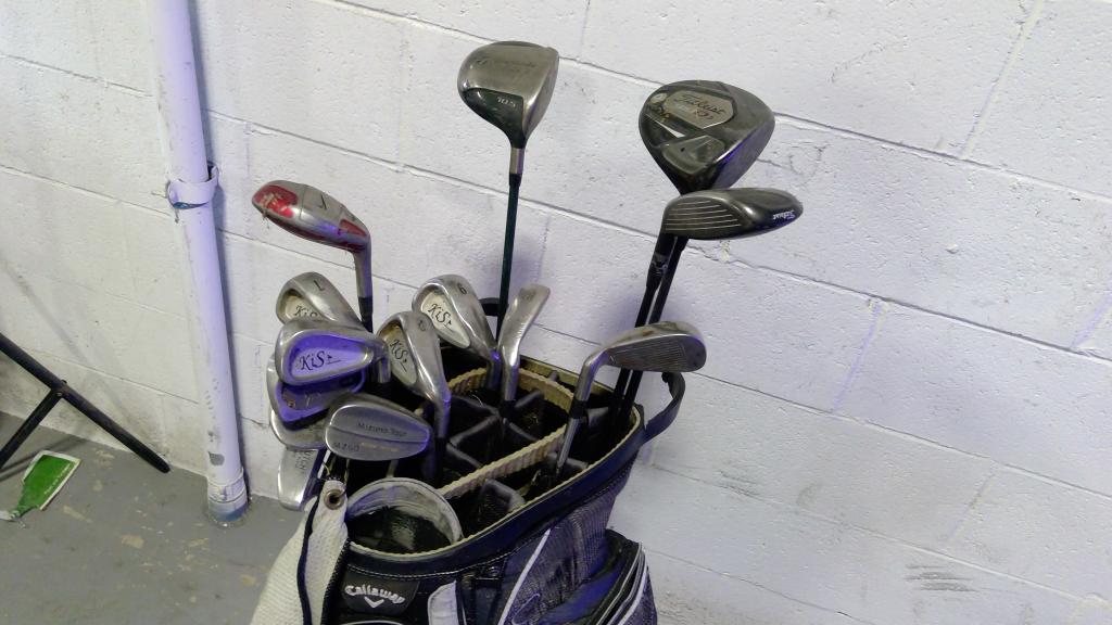 Callaway Bag With Clubs, 10+ Pieces