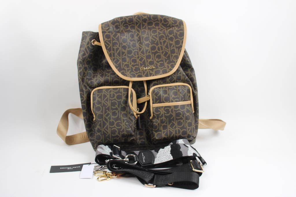 Calvin Klein CK Backpack, With Calvin Klein Shoulder Straps, 3 Pieces