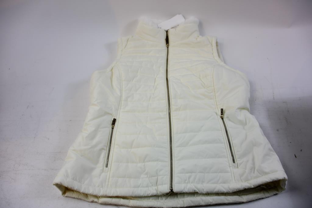 Calvin Klein
                                                                         Faux Leather & Faux Fur Moto Coat main image 0