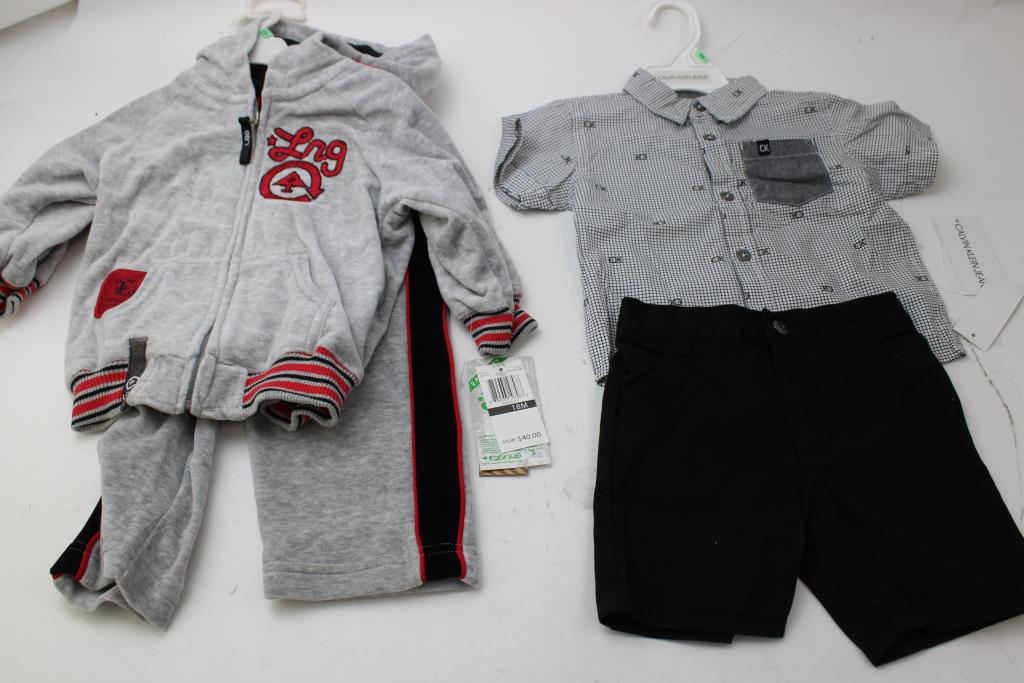 calvin klein kids coat