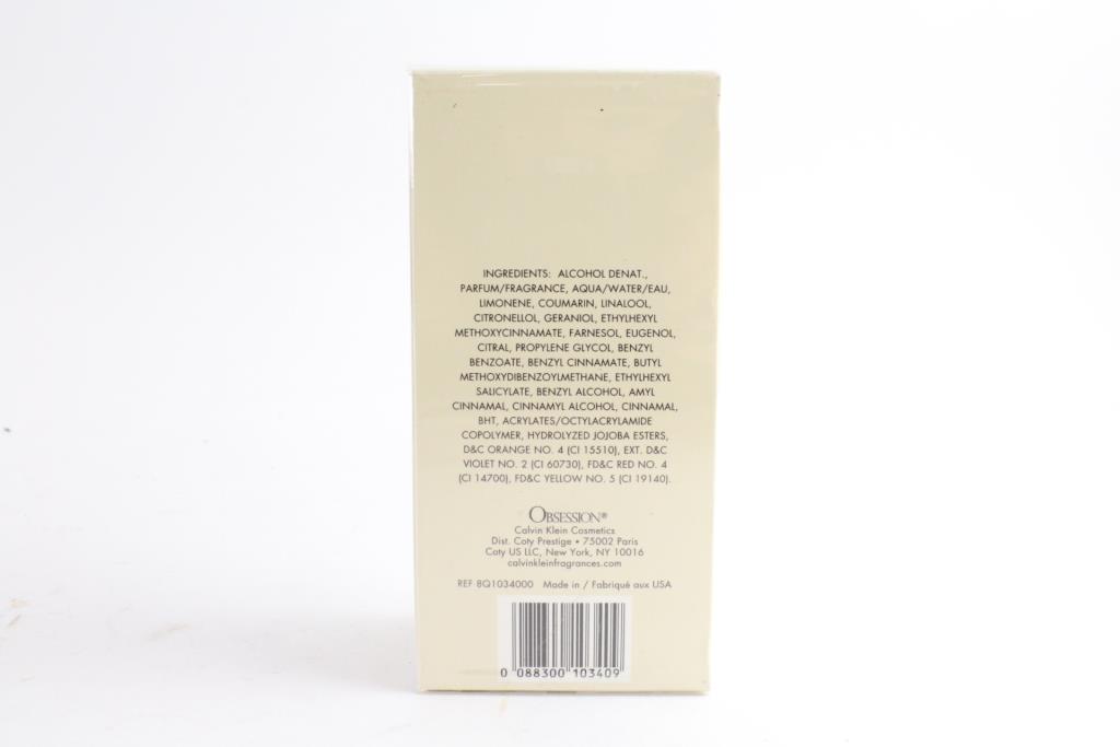 Calvin Klein Obsession Womens Fragrance Spray 34 Fluid Ounces