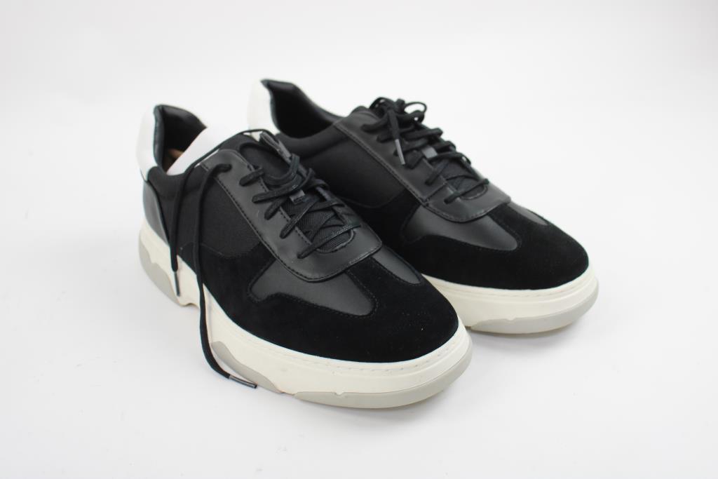 Calvin Klein, Sneaker Black/White  Size 11.5